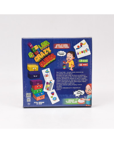 Настільна розважальна гра "Color Crazy Cubes"