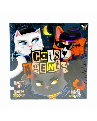 Настільна розважальна гра "CATS AGENTS"