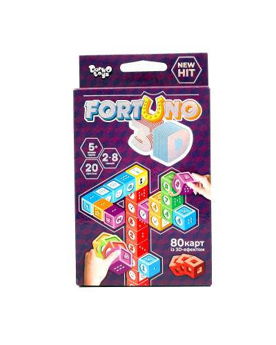 Настільна розвиваюча гра "Fortuno 3D"