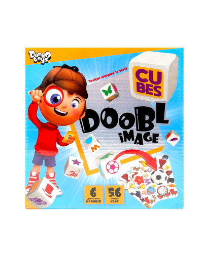 Настільна розважальна гра "Doobi Image Cubes"
