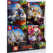 Конструктор NINJA, от 190 деталей