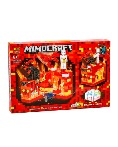 Конструктор MIMOCRAFT Вогняна печера