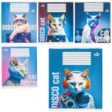 Зошит "Disco cat" шкільний