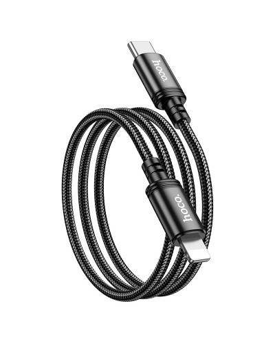 Зарядний дата-кабель Hoco X89 iPhone Wind PD