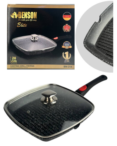 Сковорідка гриль Benson