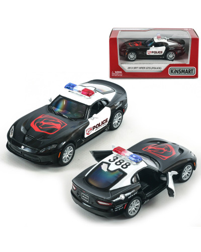 Машинка металлическая, SRT Viper GTS Police