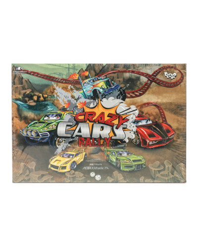 Настільна розважальна гра "Cars Rally"